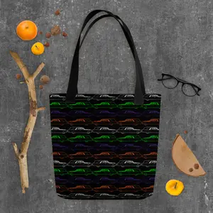 Colorful Hearses Tote bag