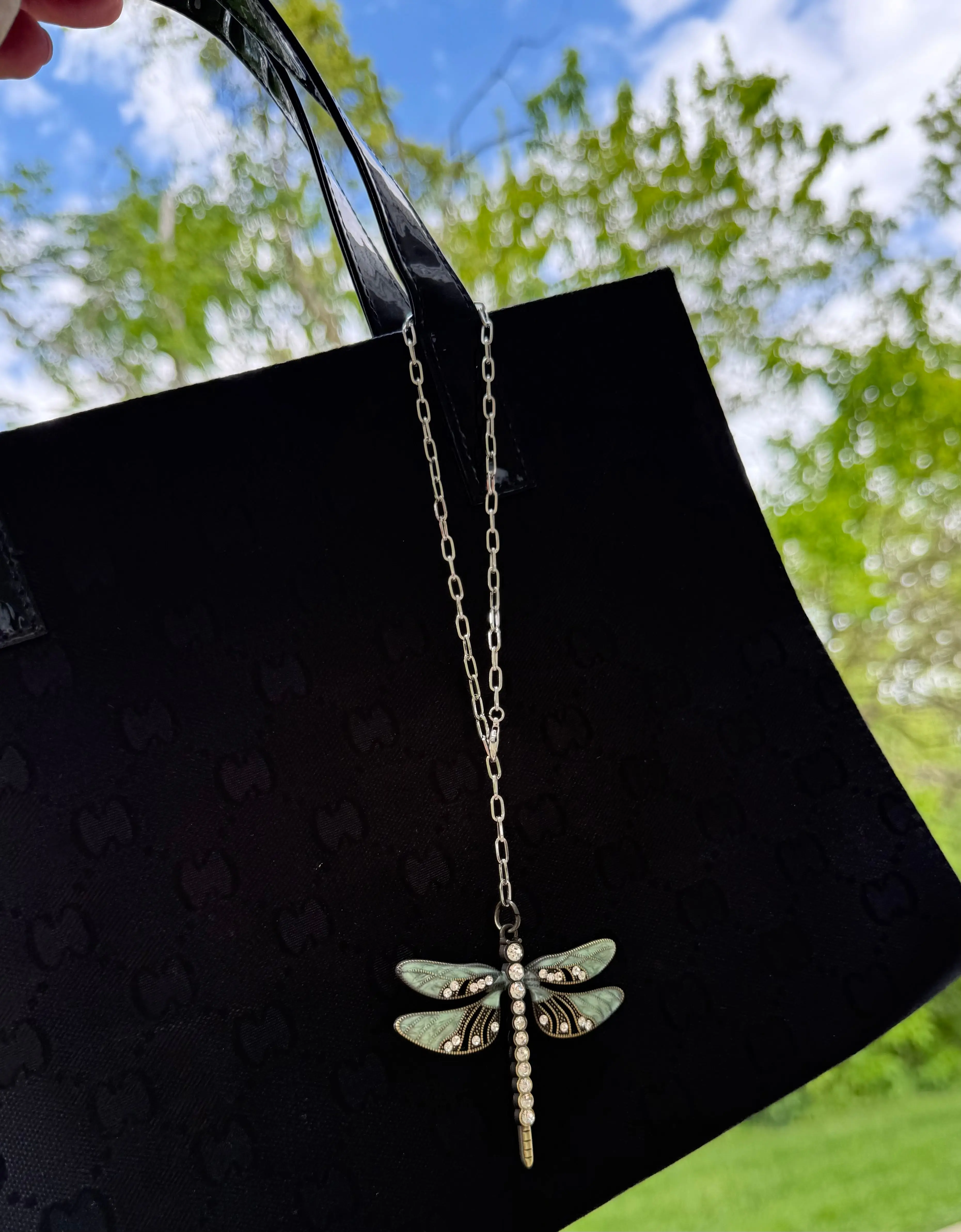 Dragonfly Charm for Bag or Car