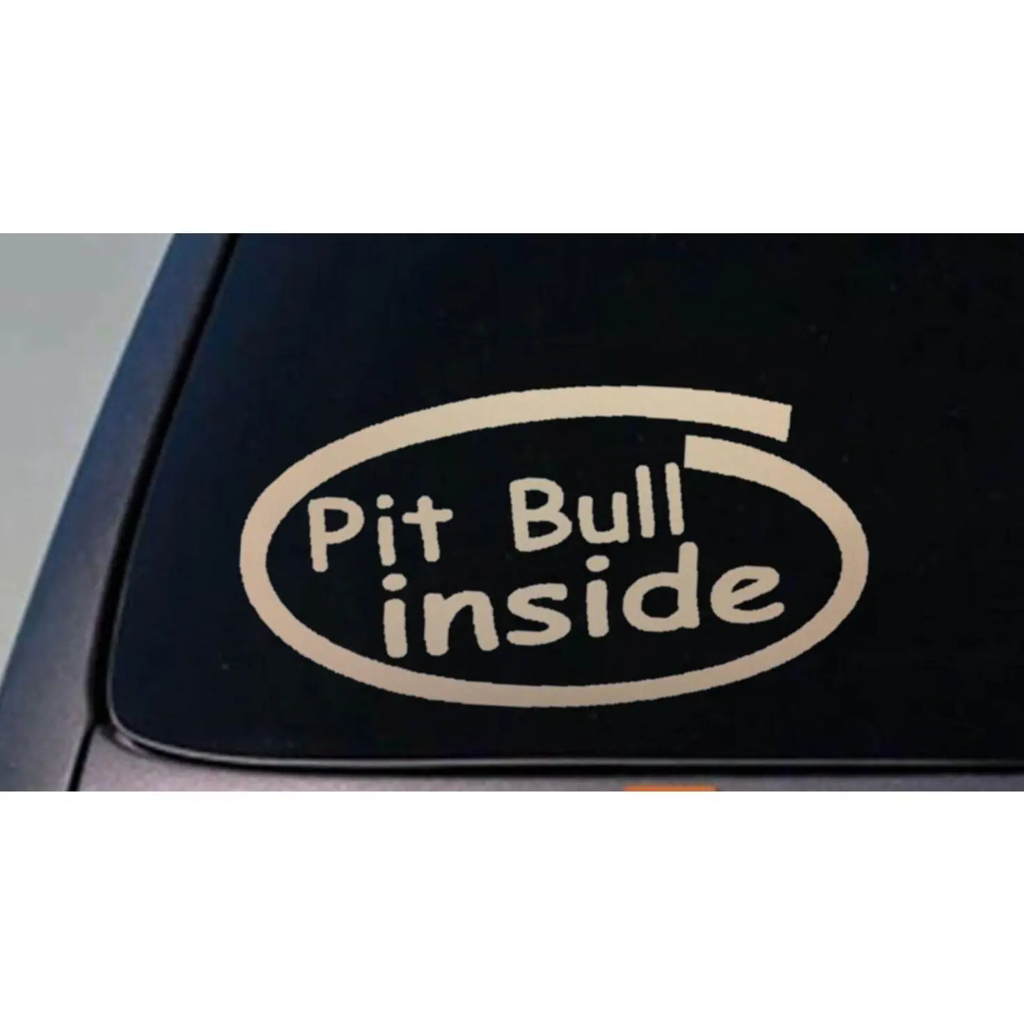 Pit Bull Decal Sticker Car Window 6" *B196*