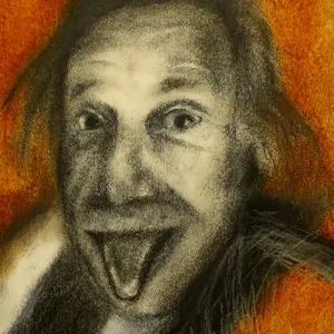 Drawing art hand made pastel origunal