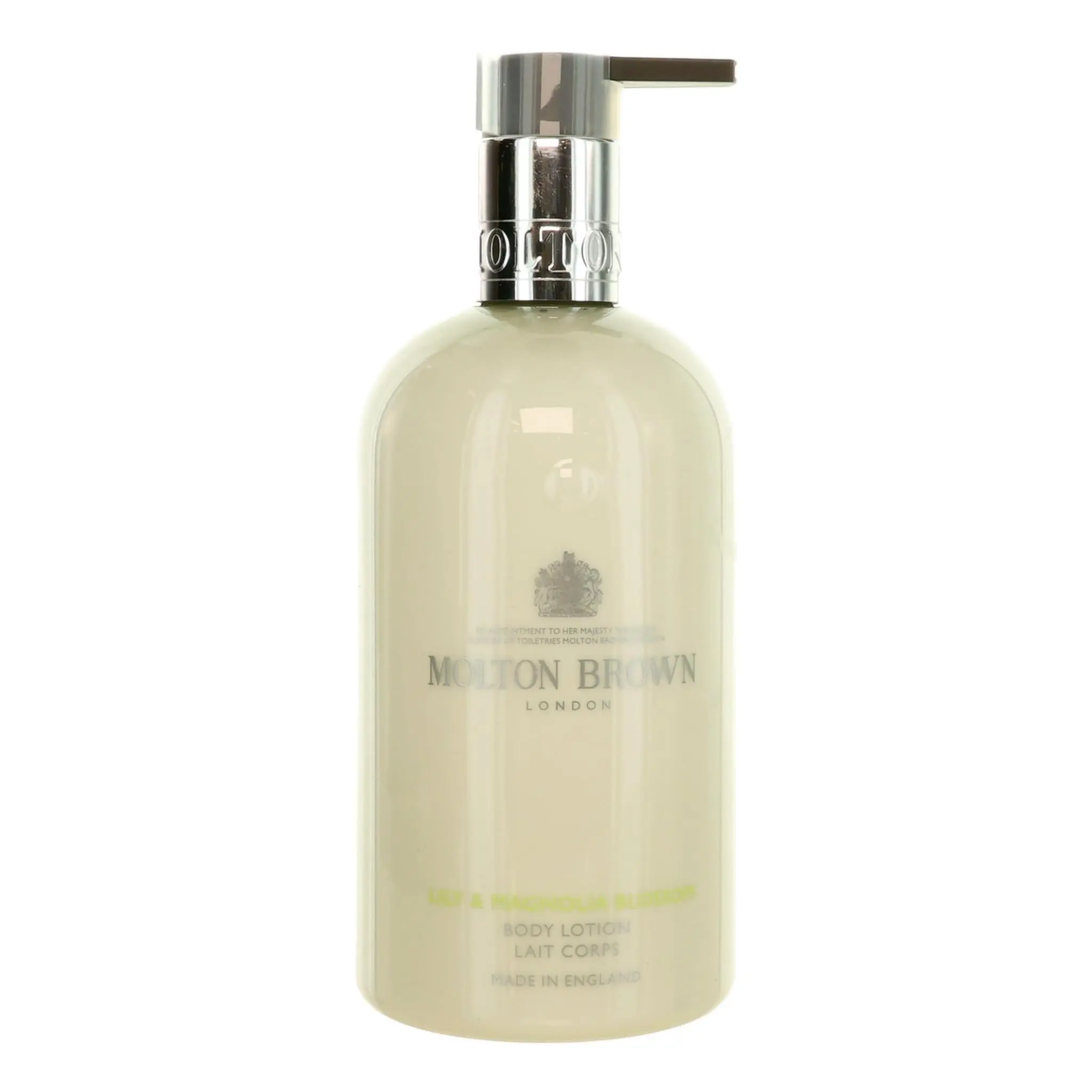 Molton Brown Lily & Magnolia Blossom Scented Floral Body Lotion - 10 oz Unisex Body Care Daily Moisturizer, Moisturizers