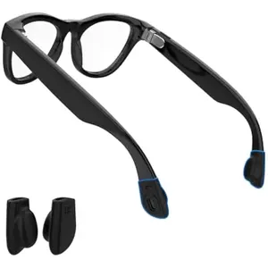 Eyeglass Ear Grip Compatible with Ray-Ban Meta Wayfarer/Skyler/Headliner & Gen 2 Smart Glasses Accessories, Anti-Slip Silicone Elastic Eyeglasses Retainers for RayBan Gen 2 Smart Glasses