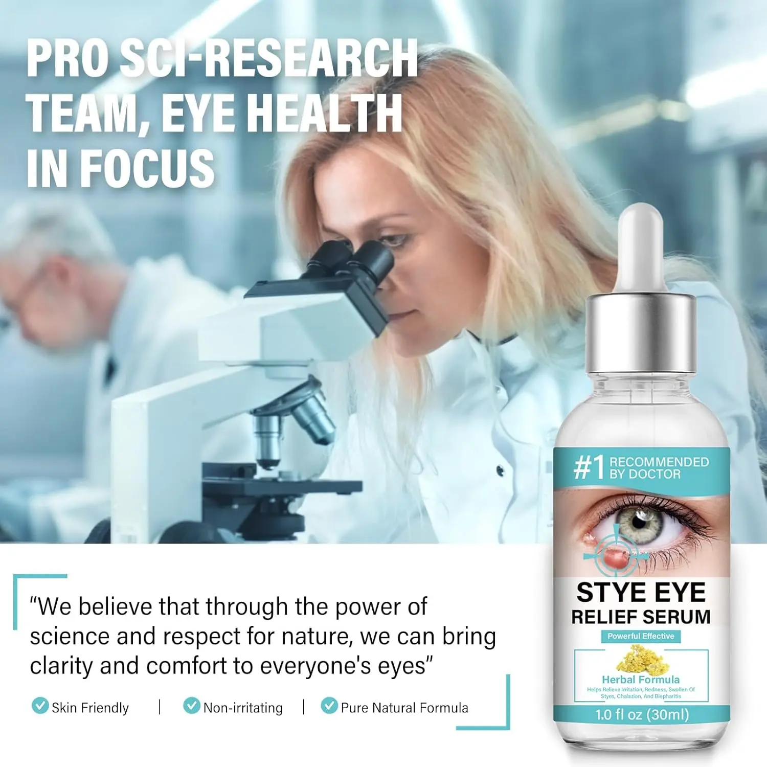 Stye Eye Treatment, Effective Stye Eye Relief Drop, for Styes ...