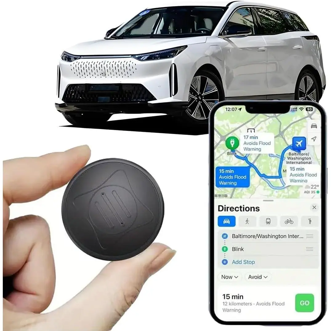 Mini gps tracker for vehicles car gps trackers portable real time magnetic gps tracking deviceno monthly feeno subscription hidden full global coverage location trackers for carkidsdogstrucks