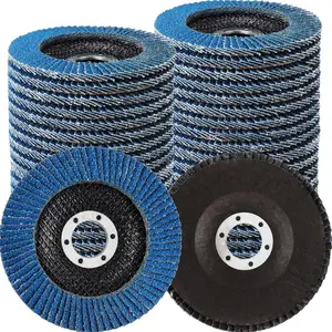 80 Pack 40 Grit Flap Discs 4 1/2 Inch for Angle  4.5 x 7/8 Inch  Oxide Sanding Disc Grinding Wheels Grinding Discs Abrasives Flapper Wheel for  Metal Sanding