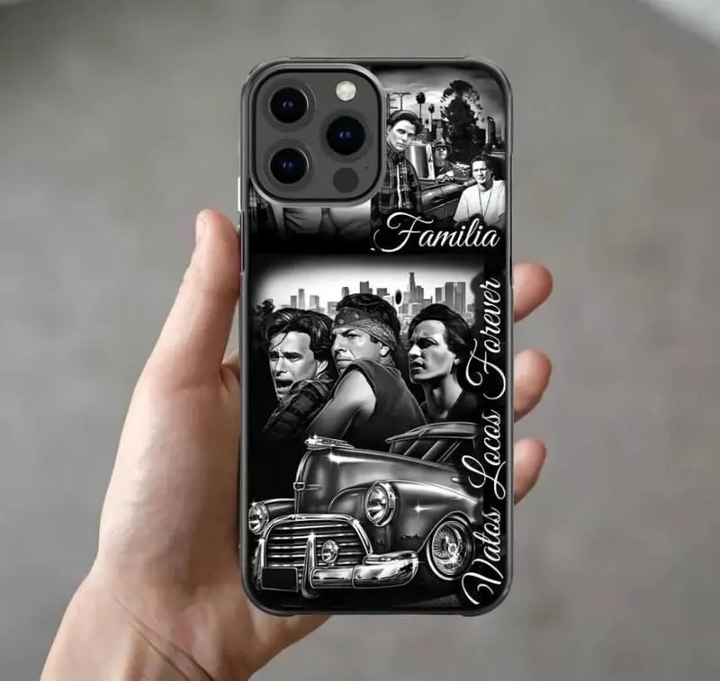 Vatos Locos Forever Slim Phone Cases for all phones-Protective Accessories for Smartphones, iPhone Case Xsmax, 11 12 13 14 15 16 Pro Max