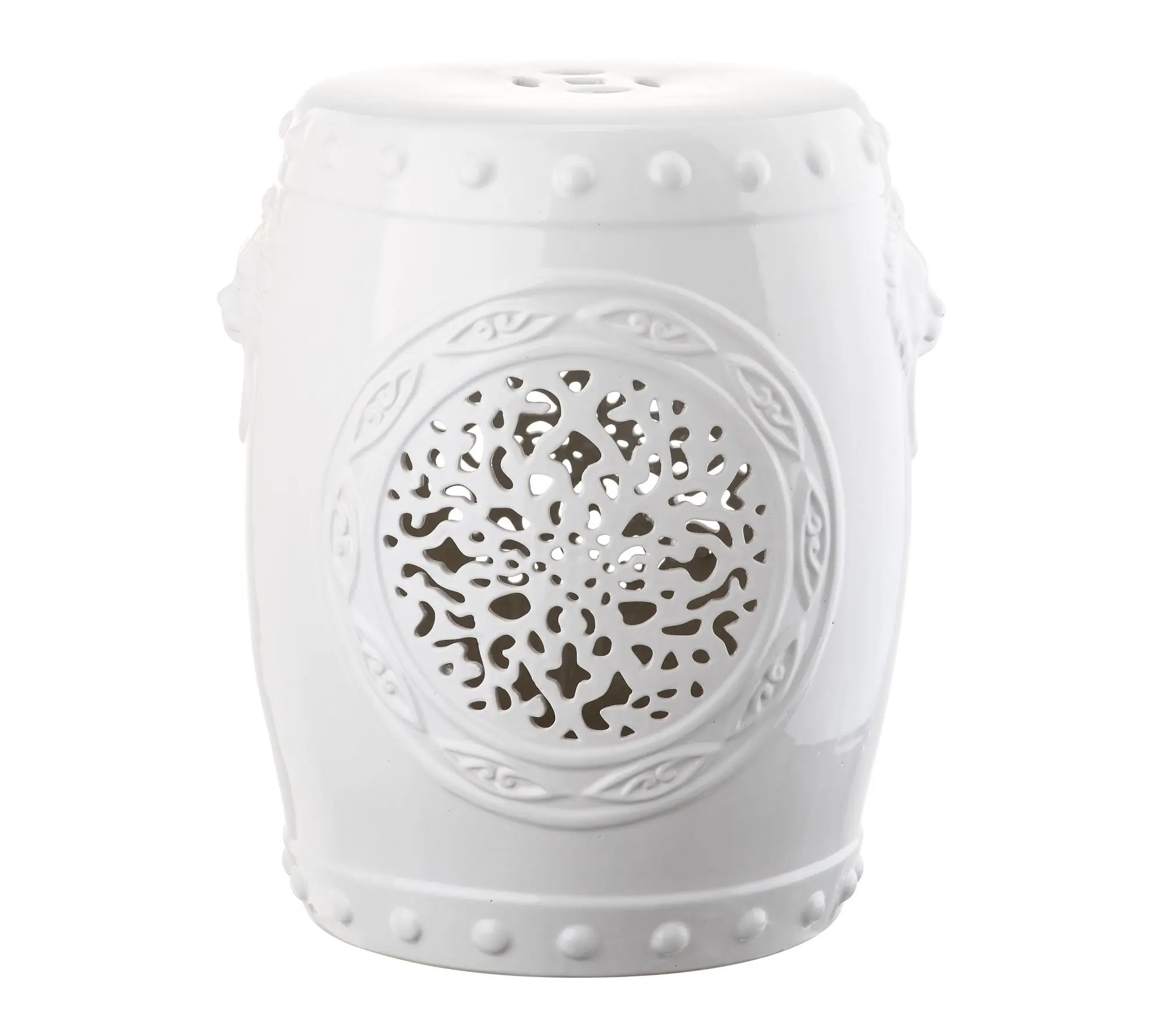 Flower Drum Garden Stool by Valerie