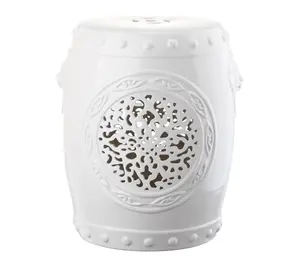 Flower Drum Garden Stool by Valerie