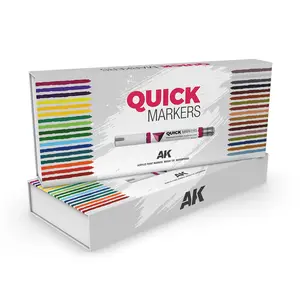 AK Interactive Special Box Full Range Quick Markers 34 Units