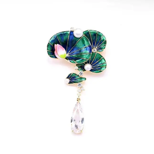 Lotus Brooch