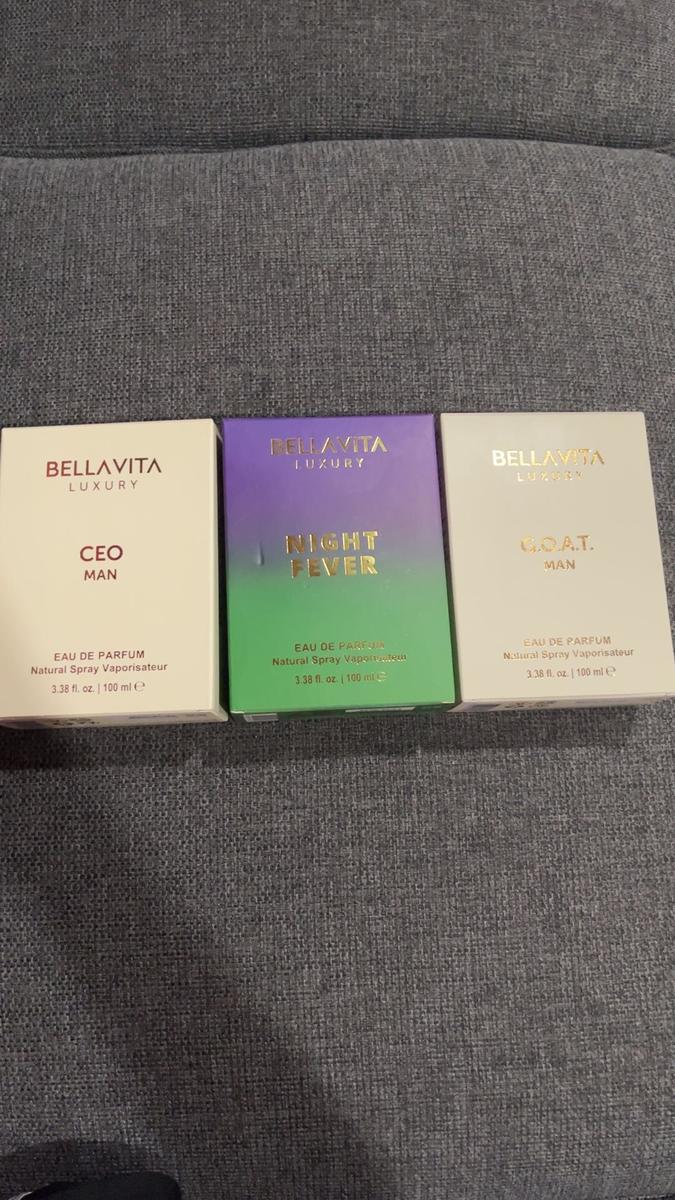 Item: Bellavita Luxury The Trio Noir Perfume For Men