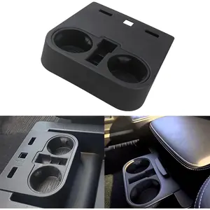 Center Console Floor Cup Holder Insert Fitment 2015-2020  F150 F250 F350 F450 Super Duty  Accessories Jump Seat Cup Holder