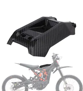 Sur Ron Battery Cover Battery Guards Protect for Surron Sur Ron Light Bee X/S LBX Electric Dirt Bike Imitation Carbon Fiber Battery Guards Wrap for Segway X260 X160 Electric Dirt Bike Parts Accessories