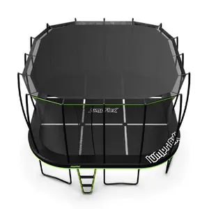 JumpFlex MEGA 19' Trampoline Outdoor Jumping Play Set w/ SMARTSHADE Canopy Cover