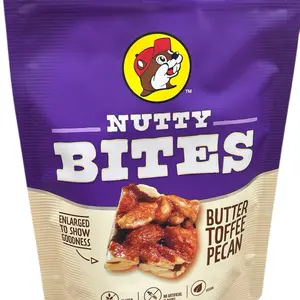Buc-ee’s Nutty Bites Butter Toffee Peacan and Himalayan Pink Salted Pistachio