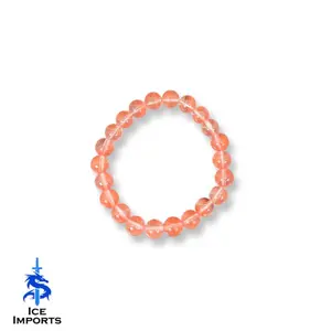 Cherry Quartz Gemstone Bracelet | Ice Imports