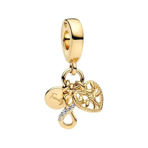 Golden Family Infinity Triple Charm