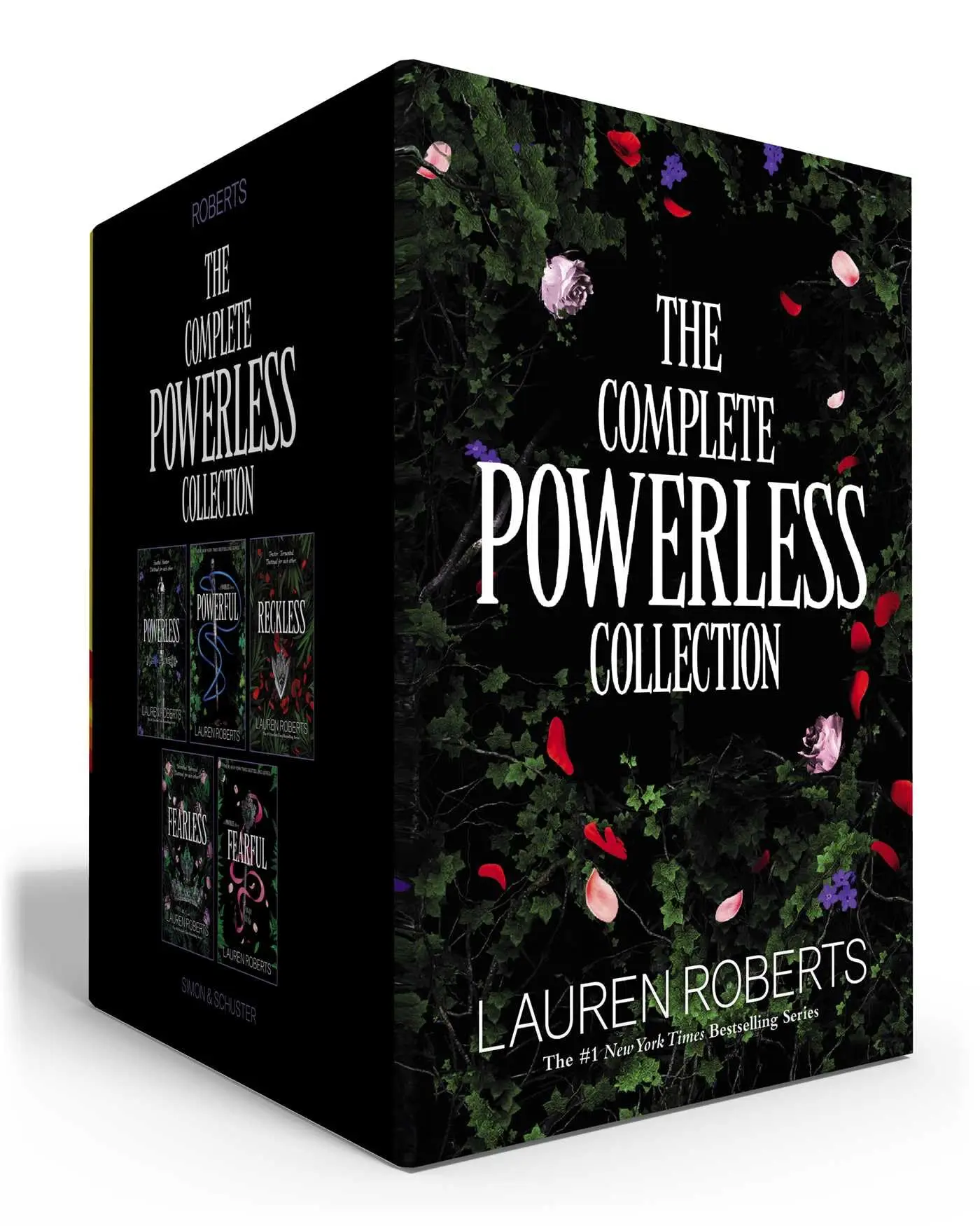 The Complete Powerless Collection (Boxed Set): Powerless, Powerful, Reckless, Fearless, Fearful -- Lauren Roberts - Hardcover