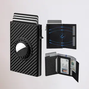 Men's Solid Color PU Leather Wallet Durable Tri-Fold Slim Design Purse with Cash Slot Card Holder