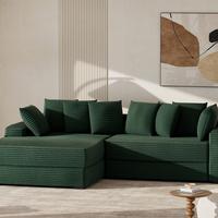 Green-L Shape-Right Chaise
