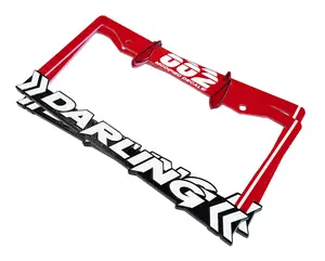 002 Zero Two License Plate Frame