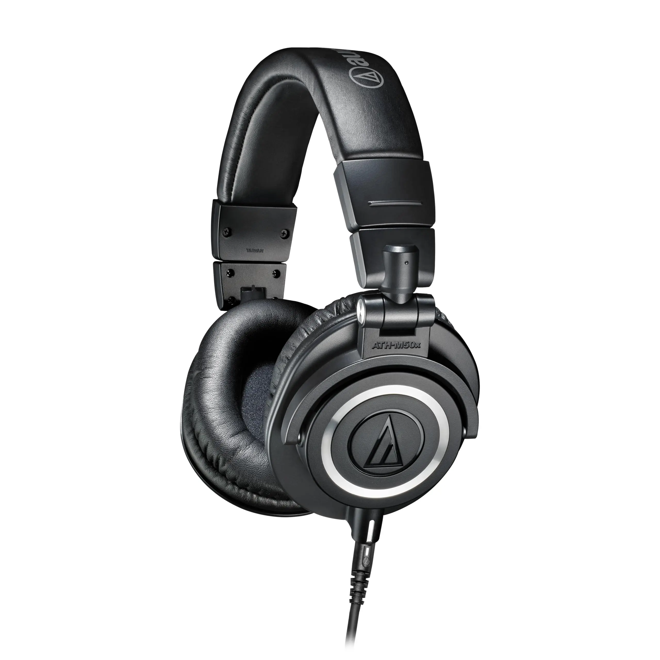 Audio-Technica ATH-M50X Professional Studio Monitor Headphones - Black, Professional-Grade, Critically Acclaimed, with Detachable Cable, Customizable Compatibility, Custom