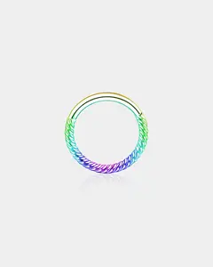 Waven Hinged Segment Cartilage Ring