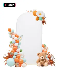 Arch Background Cover, Elastic Dome Arch Decoration, Nylon Balloon Backdrop, Perfect for Birthday Parties, Ceremonies, Bridal Showers, Banquets