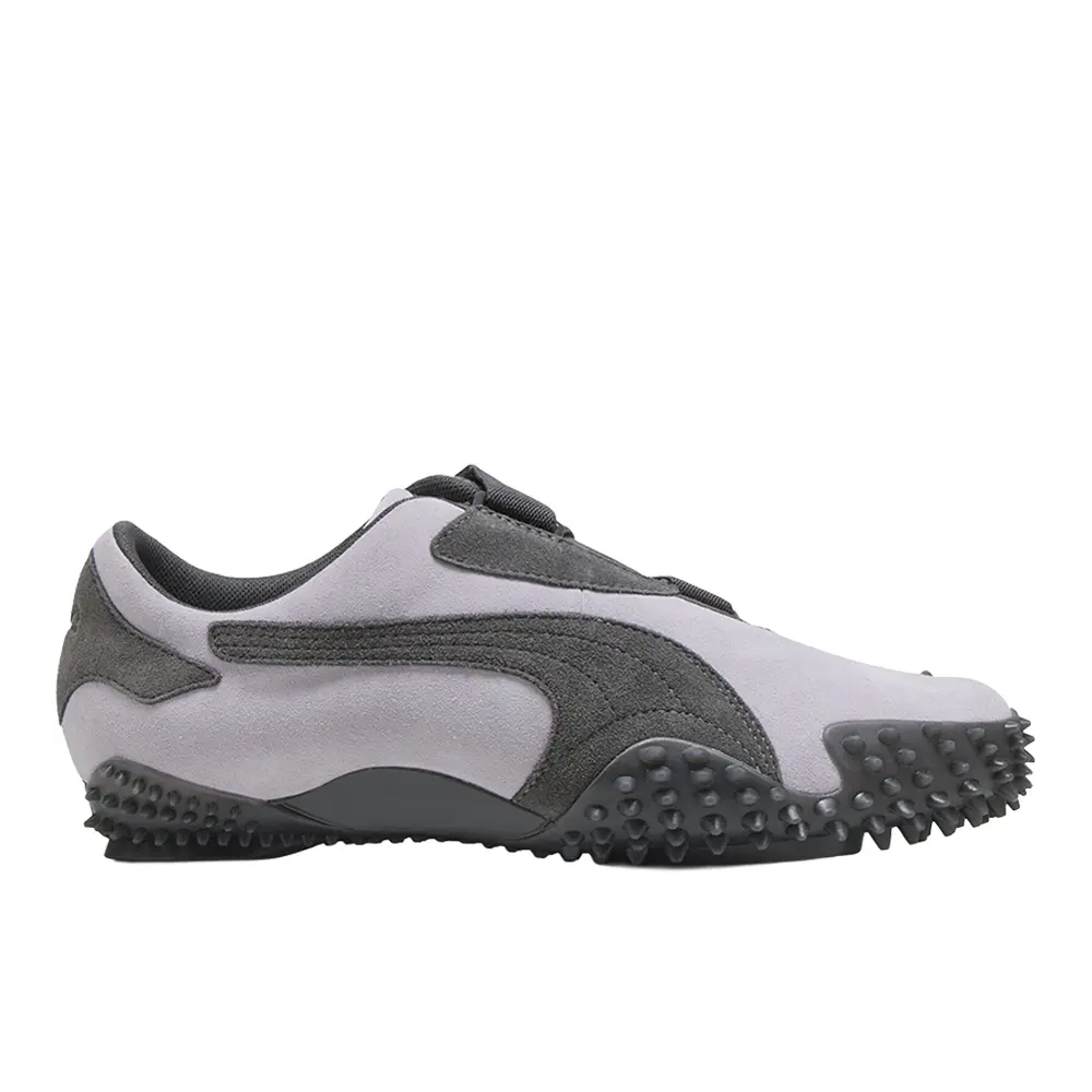 PUMA Mens Mostro Suede Slip On Sneakers Shoes Casual - Purple