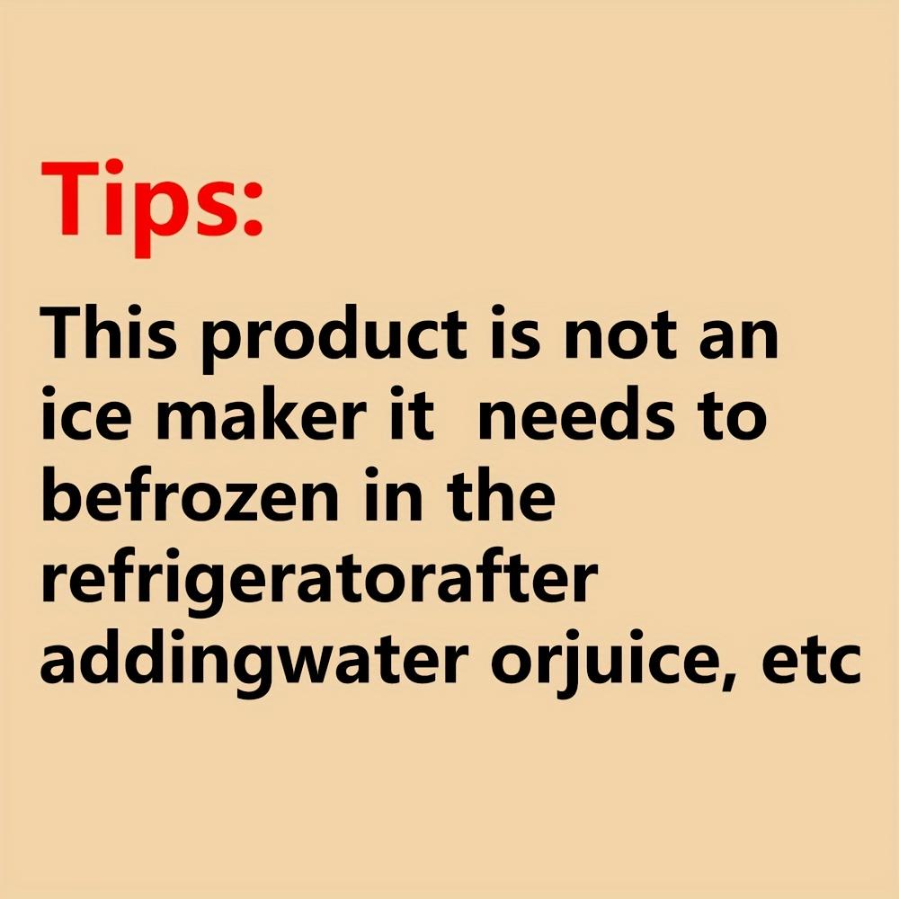 48 Cube Ice Maker with Easy Press Lid - Double-deckportable design includes silicone trays, durable plasticconstruction for DIY frozen food and beverages, ideal forsummer beverages, Countertop Ice Maker, BeverageCooling, Modern Kitchen Gadgets