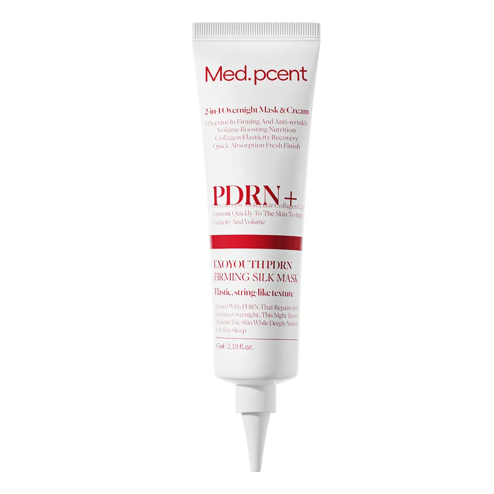 [Med.pcent] PDRN+Exosome Overnight Lifting Mask | Elastic Thread Texture Anti-Aging Sleeping Mask for Wrinkles & Firming | Skin Repair Treatment | 65ml / 2.19 fl oz