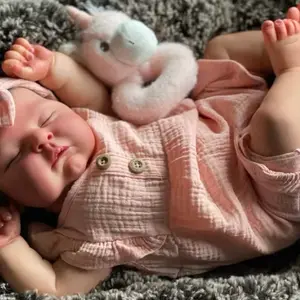 LimitedEditionStore Realistic Reborn Vinyl Doll with Pacifier and Bottle - Interactive Toy for Imaginative Play