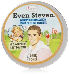 the Balm Even Steven Whipped Foundation Dark