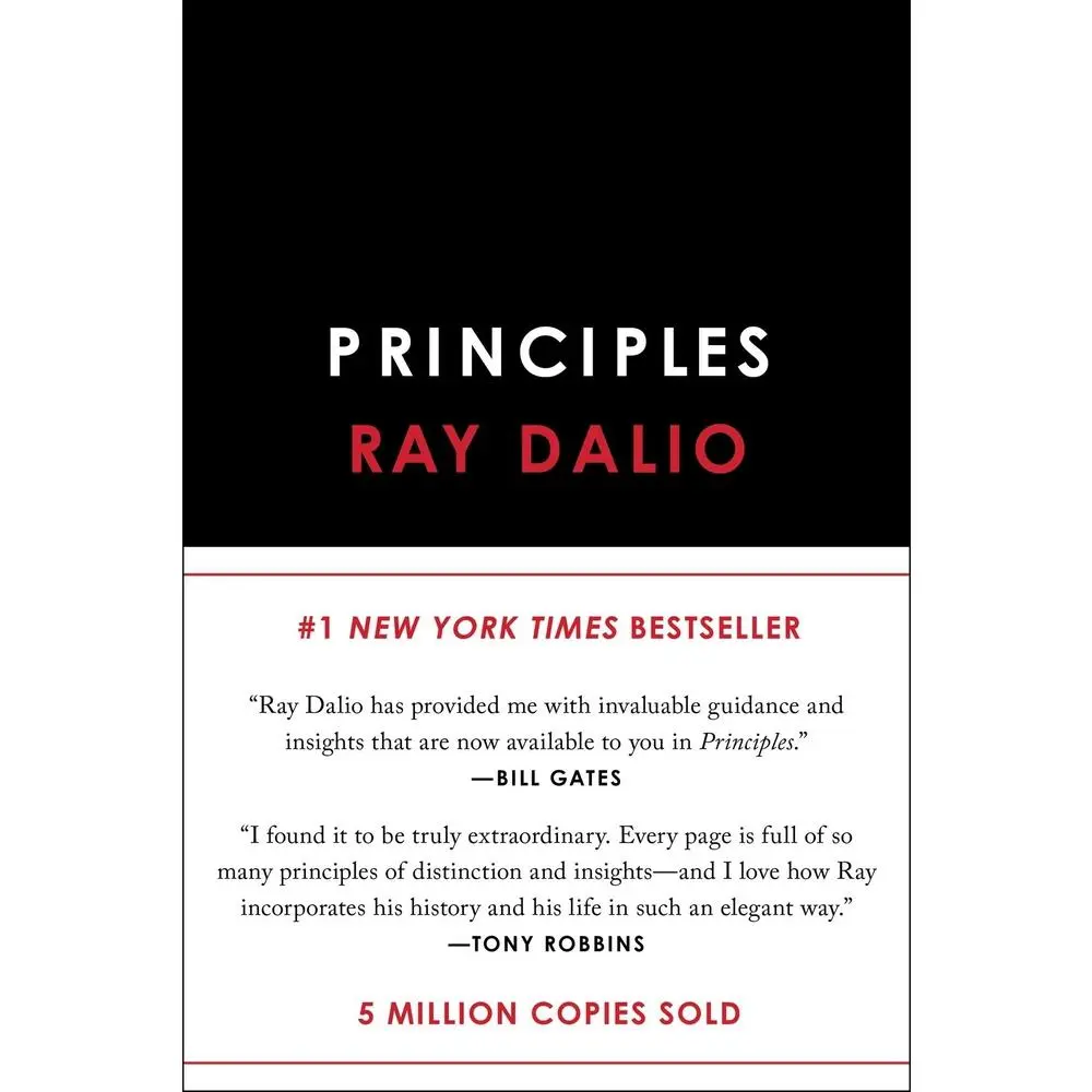 Used Hardcover Book - Principles: Life and Work by Ray Dalio - English - For Entrepreneurs, Self Improvement, Decision-Making, Bridgewater Enthusiasts, Baseball Cards Context, Entrepreneur, Business Leaders