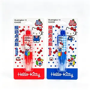 Sanrio Hello Kitty Push-and-Squeeze Glue Stick for Crafting Fun and Practical Design Easy to Use Perfect for Kids and Adults School Projects DIY Crafts - Decor, Hanging