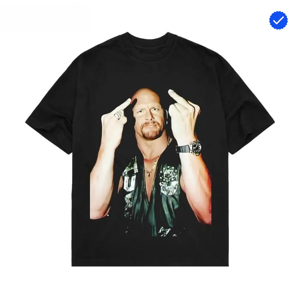 STONE COLD STEVE AUSTIN WWE T-SHIRT, LEGENDARY WRESTLING FAN MERCH, Stone Cold Steve Austin shirt, WWE Shirt, wrestling fan gear, Stone Cold graphic tee, Shirts For Men For Women