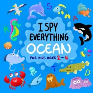 USED-I Spy Everything Ocean for Kids Ages 2-4: Fun Alphabet & Marine Life Search & Find Activity book for Toddlers & Preschoolers (Stocking Stuffer Gift Ideas for Boys & Girls) by Toddlers Coloring Books (Paperback)