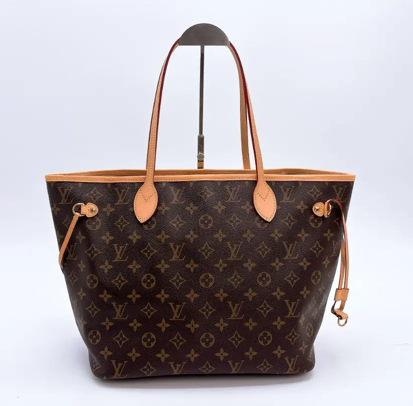 Pre-owned Louis Vuitton Canvas Tote bags Neverfull MM tote bag in the classic Monogram canvas