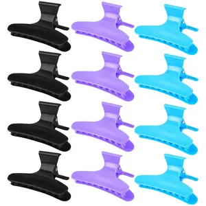 Hair Clips for Styling Sectioning Butterfly Hair Clips Clamps Claws Pro Salon Hair Clips for Cutting Styling Sectioning Coloring Hair Styling Clips Hair Accessories for Women Girls
