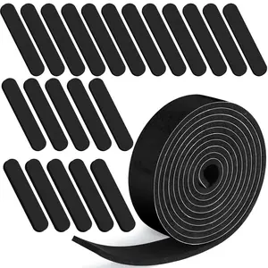 23 Pieces Hat Size Tape Reducer Hat Sizer Insert Foam Reducing Tape Roll self Adhesive (Black)