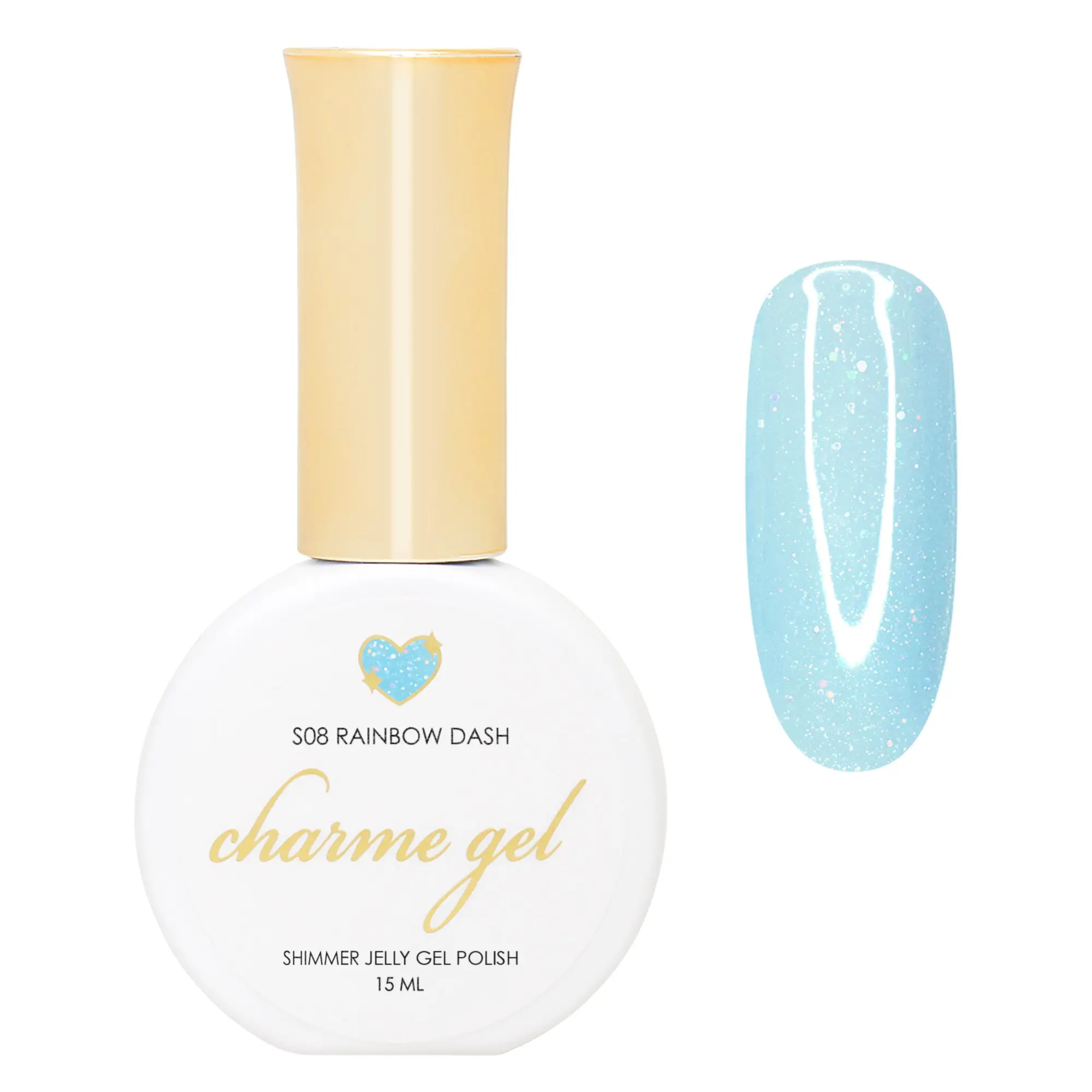 Charme Gel / Shimmer Jelly S08 Rainbow Dash
