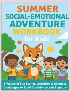 Summer Social-Emotional Adventure Workbook for Kids: 8 Weeks of Fun Stories, Activities & Kindness Challenges to Build Confidence and Empathy
