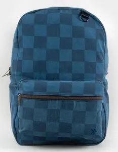 THREAD Denim Check Backpack