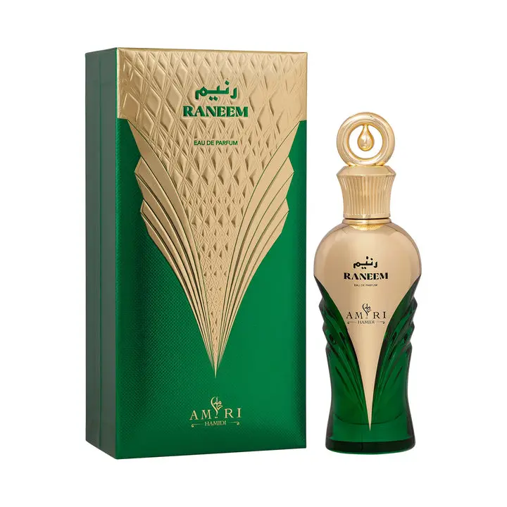 Hamidi Raneem Eau de Parfum, a Long-Lasting Fragrance with Citrus, Floral, and Woody Amber Notes, 100ml (3.4 fl oz), Edp Perfume Fragrance, Elegant Alluring Fragrance
