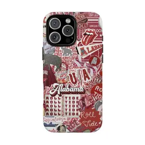 Tough Cases, Alabama Football Phone Case, Crimson Tide Fan Gift, Sports Team Merch, Protective Cover, College Football Accessory