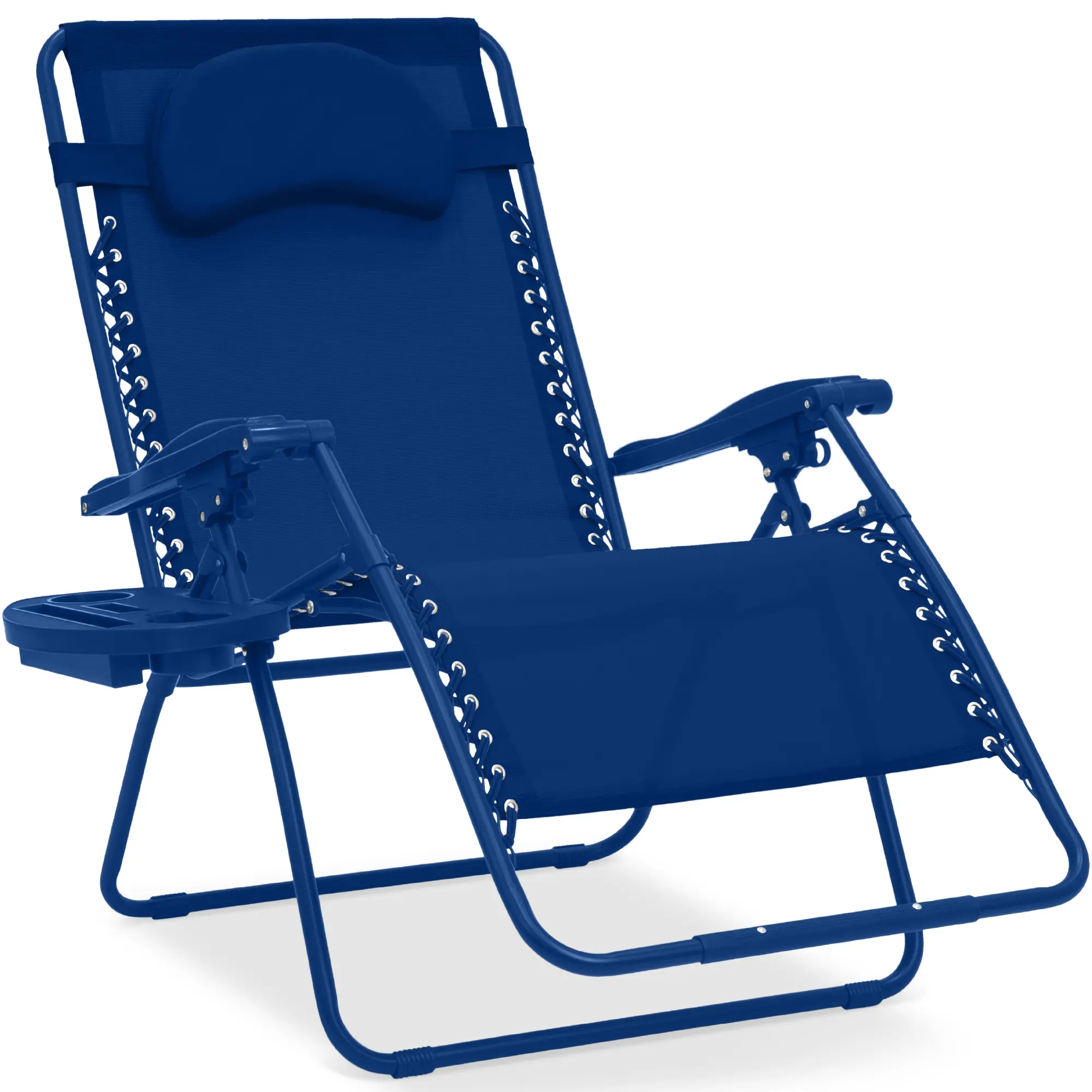 Best Choice Products Oversized Zero Gravity Chair, Folding Outdoor Patio Recliner w/ Cup Holder