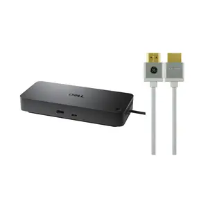 Dell Pro Smart Dock SD25 130W Power Delivery (Black) Bundle with HDMI Cable