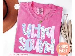 Ultrasound Shirt, Ultrasound Tech T-shirt, Sonographer Tee, Sono Tech Gifts, Ultrasound Technologist Tee, Radiology Gift