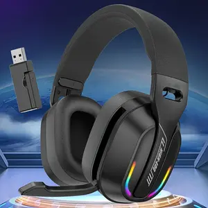 Mzymi Gt100 Wireless Gaming Headset for Playstation 5/ps4, Gamer Headphones with Detachable Mic, Ultra-Low Latency, 25h Playtime, Wired Mode for Xbox, Game Peripherals