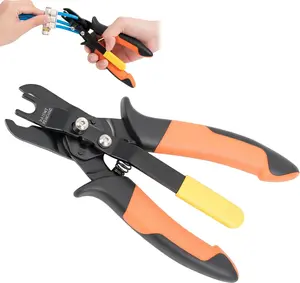 Push to Connect Fittings Disconnect Tong Tool, Push Fitting Removal Tool for 1/4”, 5/16” (6mm, 8mm) Quick Connect Air Hose Fittings Removal Tool